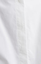 Robe Pleated Shirt - White