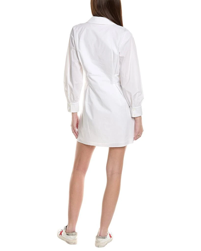 Robe Pleated Shirt - White