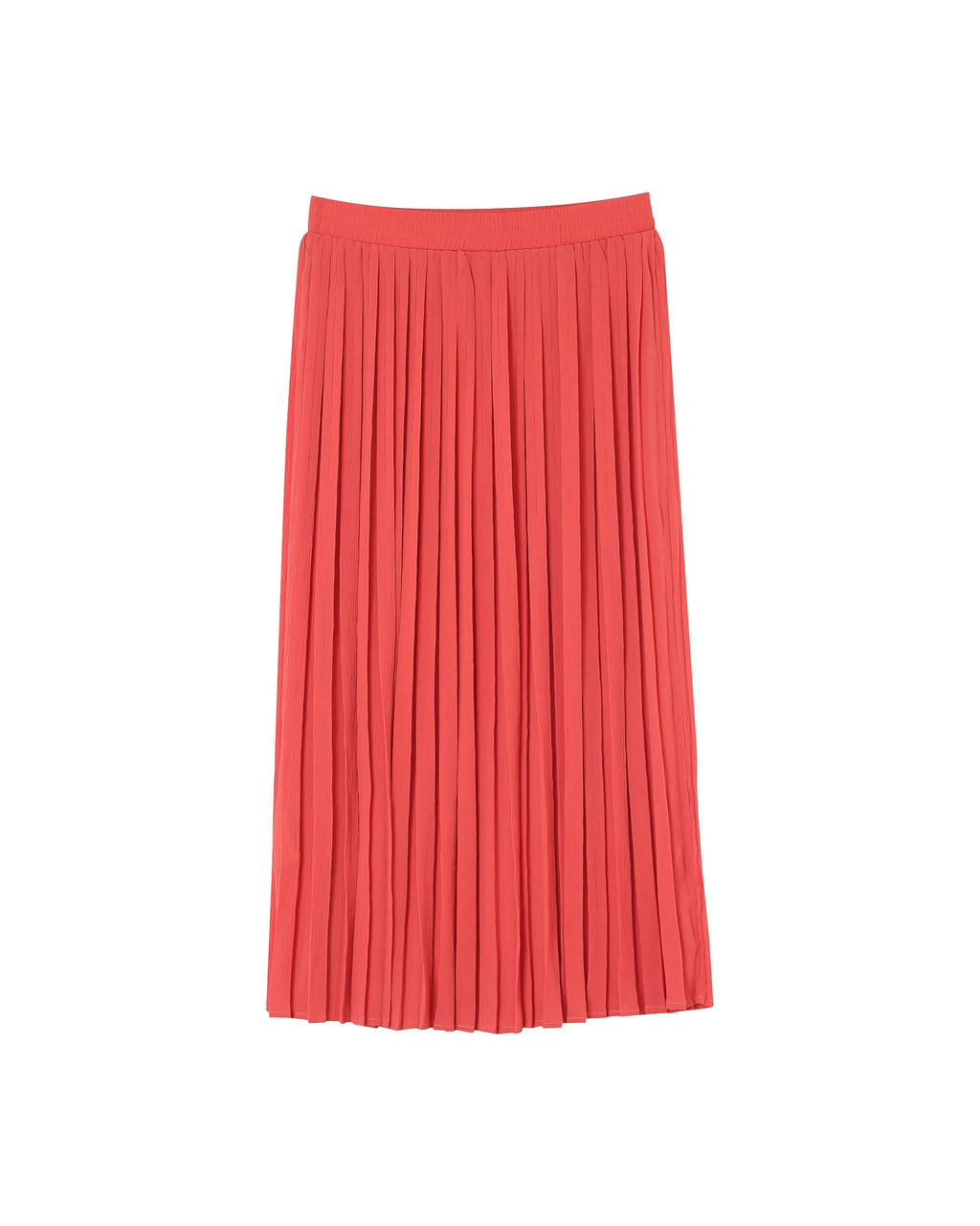 Jupe Plisse - Corail