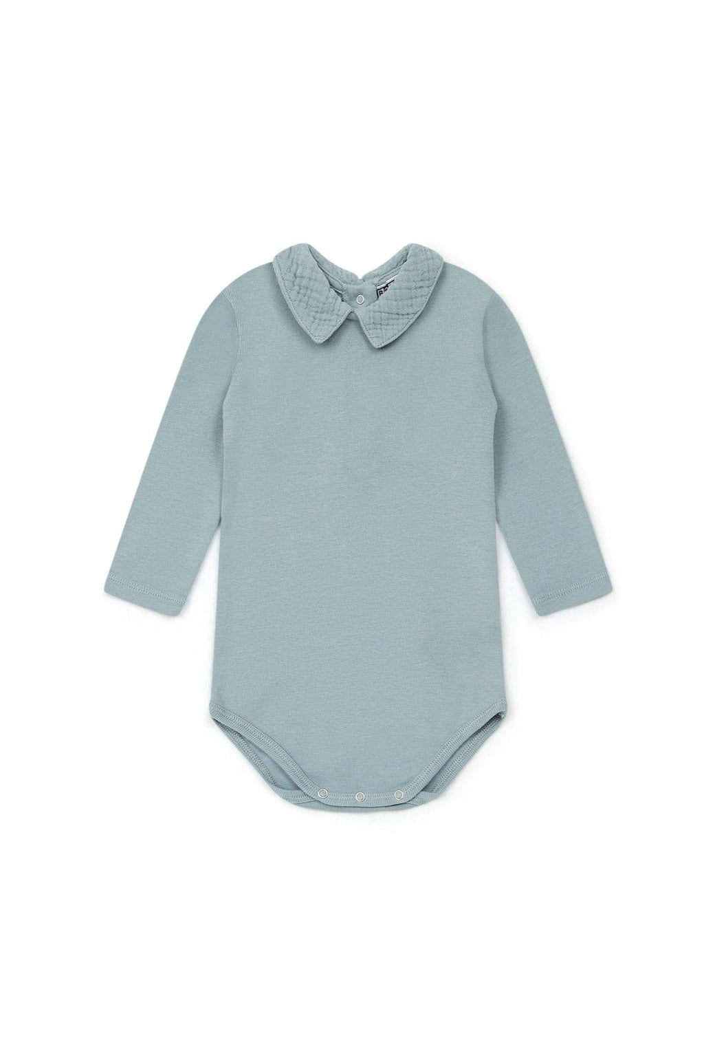 Body - Bébé Garçon Col À Revers 100% Coton Bio