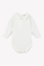 Body - Bébé Garçon Col À Revers 100% Coton Bio