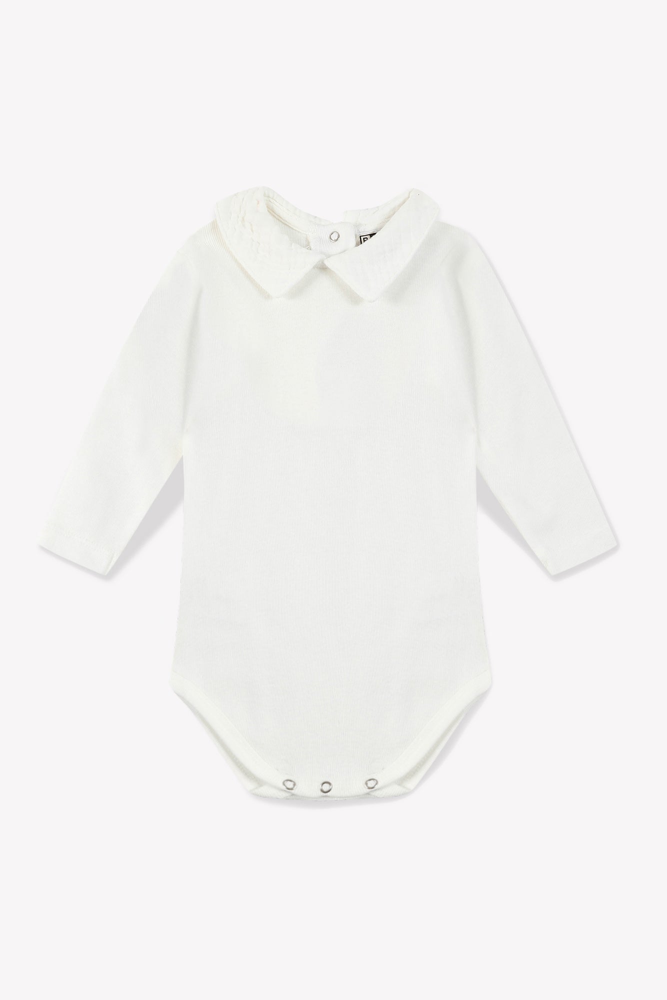 Body - Bébé Garçon Col À Revers 100% Coton Bio