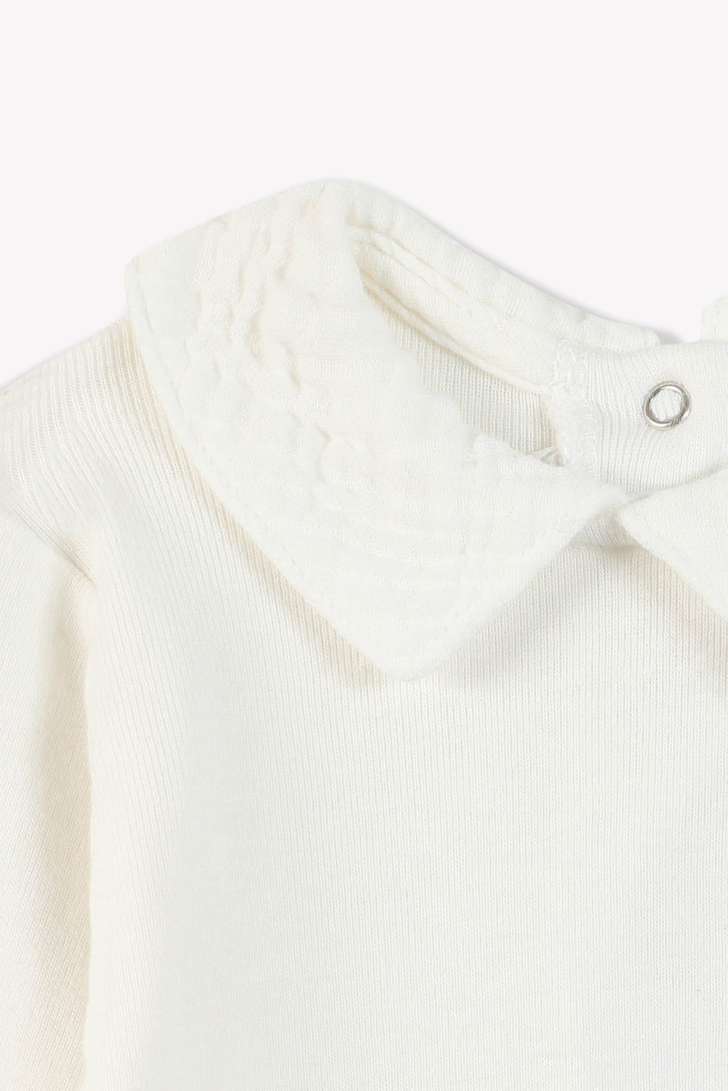 Body - Bébé Garçon Col À Revers 100% Coton Bio