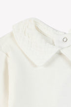 Body - Bébé Garçon Col À Revers 100% Coton Bio