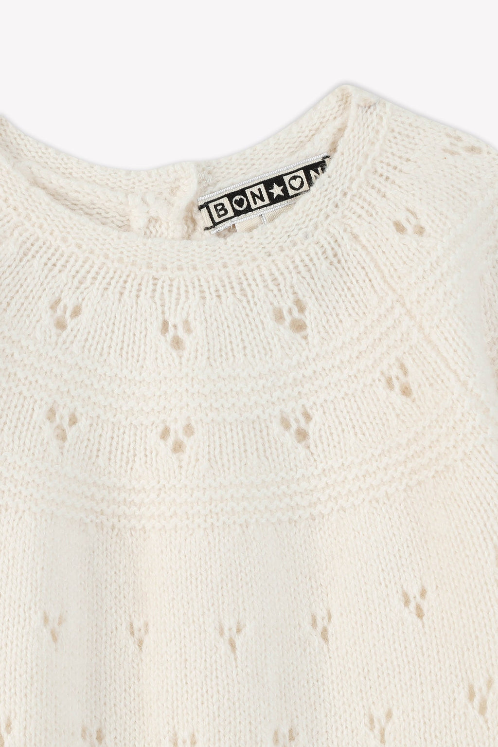 Combinaison - Bébé Détail Ajouré Laine Et Coton