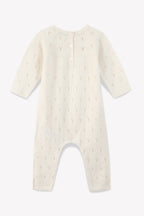 Combinaison - Bébé Détail Ajouré Laine Et Coton