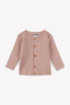 Cardigan - Bébé Laine Et Coton