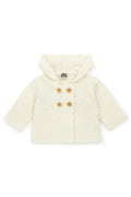 Manteau - Croisé Bouclette Laine Mélangée