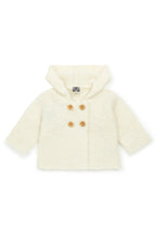 Manteau - Croisé Bouclette Laine Mélangée