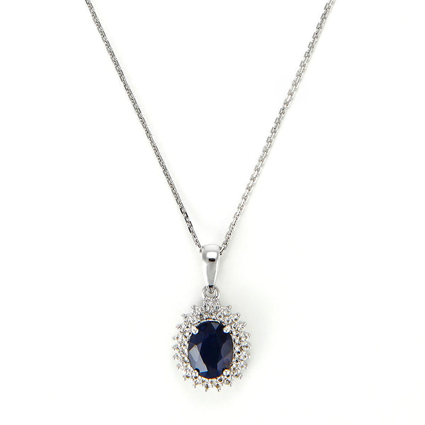 Pendentif "Soleil Bleu"