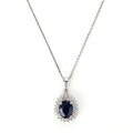 Pendentif "Soleil Bleu"