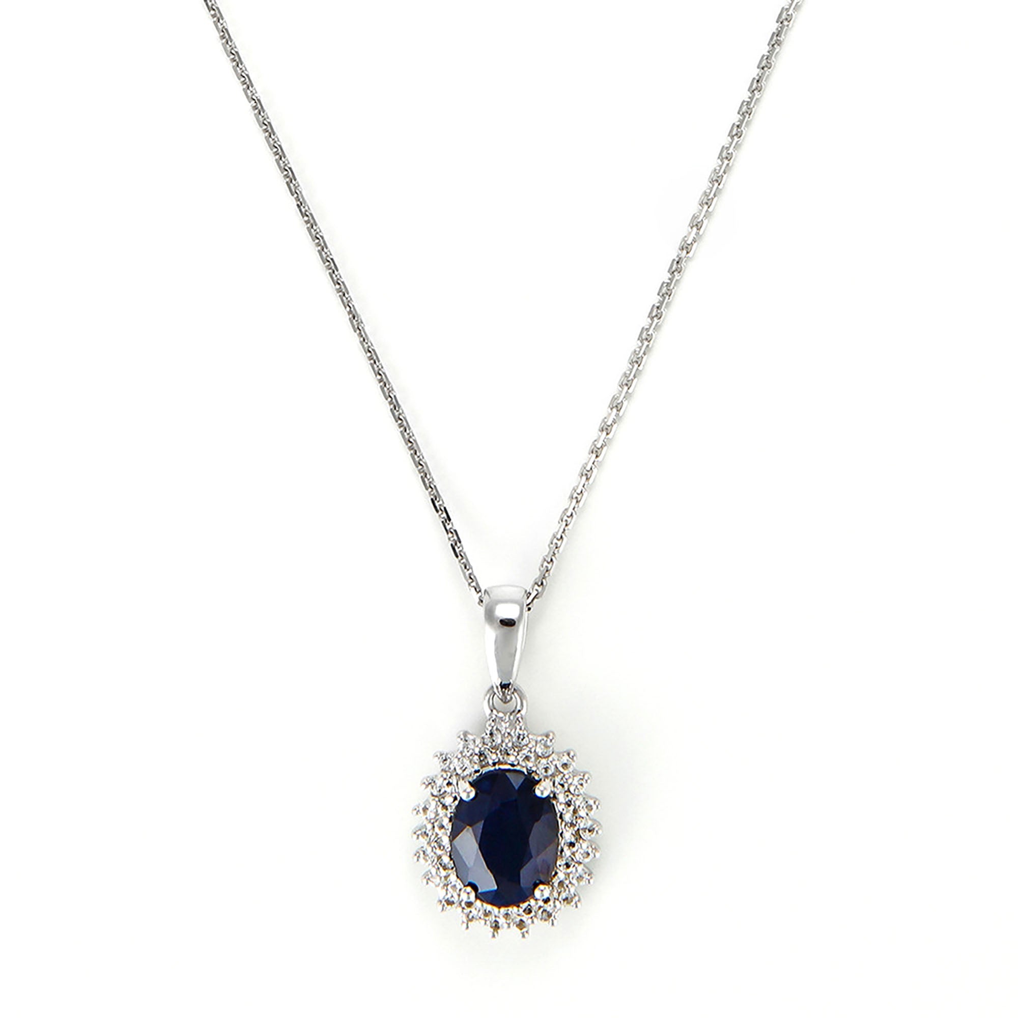 Pendentif "Soleil Bleu"