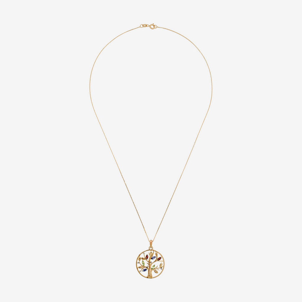 Pendentif "Arbre De Vie" D0,02/3 G0,2/2 I0,14/2 P0,18/2 - Or Jaune 375/1000