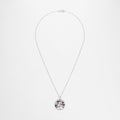 Pendentif "Arbre À Fleurs" D0,02/3 S0,72/12 R0,36/3 E0,16/2 - Or Blanc