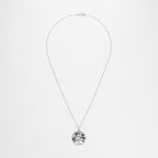 Pendentif "Arbre À Fleurs" D0,02/3 S0,72/12 R0,36/3 E0,16/2 - Or Blanc