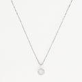 Pendentif "Simplicité"  Diamant :0,05Ct/12 - Or Blanc