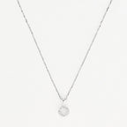 Pendentif "Simplicité"  Diamant :0,05Ct/12 - Or Blanc