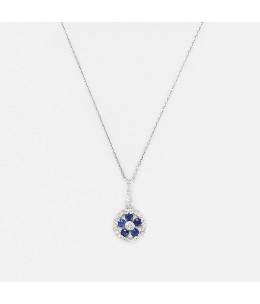 Pendentif "Courtney" - D0,10/28 S0,36/5 - Or Blanc