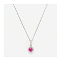 Pendentif "Rond De Rubis" Diamants: 0,04Ct/14 Rubis: 0,37Ct/1
