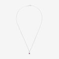 Pendentif "Précieux Rubis" Diamants: 0,03ct/11 & Rubis: 0,16ct/1