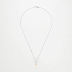 Pendentif "Luliwa" D0,02Ct/6 Perle 7,5Mm - Or Blanc 375/1000