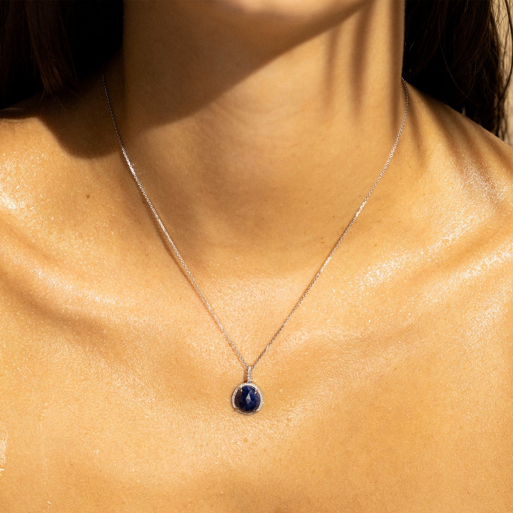 Pendentif "Bermudes Nouvelles" - Or Blanc