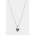 Pendentif "Fleur Bleue" D0,005/1 S0,30/3