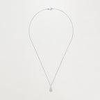 Pendentif "Goutte De Pluie" Diamants 0,11Ct/37 - Or Blanc