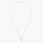 Pendentif "Goutte Somptueuse" Diamants : 0,06Ct/19 - Or Blanc