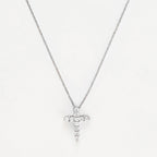 Pendentif "Sacrée Croix" Diamant 0,17Ct/11