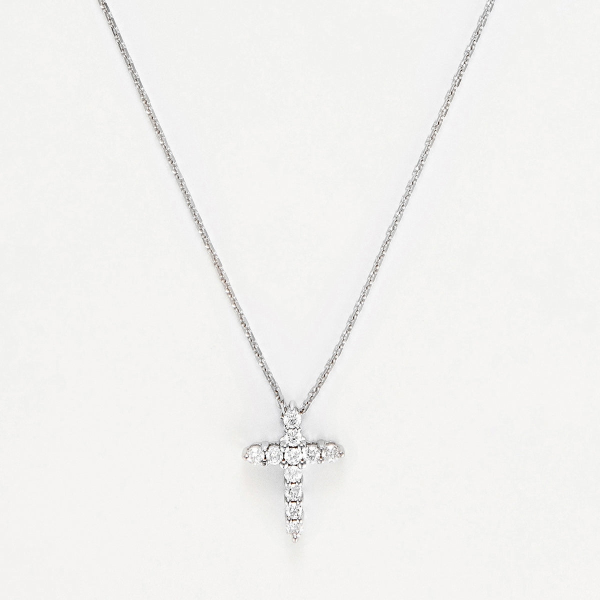 Pendentif "Sacrée Croix" Diamant 0,17Ct/11