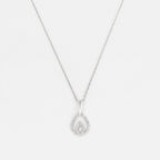 Pendentif "Shiloh" D0,12/33 - Or Blanc 375/1000