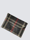 Pochette Enveloppe - Tartan Pion - Noir