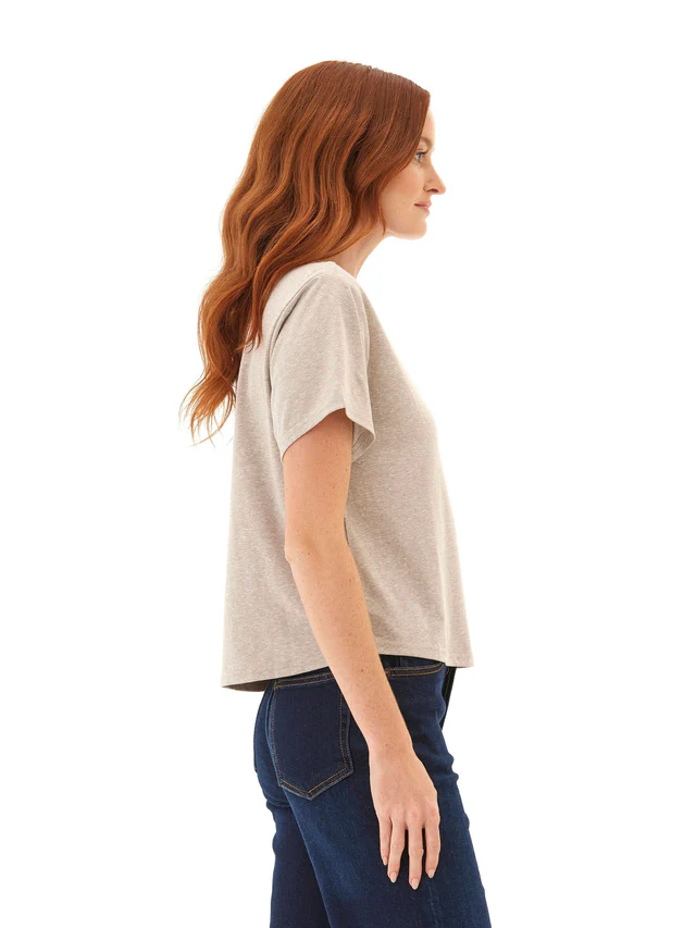 T-Shirt Pocket Crew - Blush