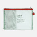 Pochette Mesh L - Vert D'Eau