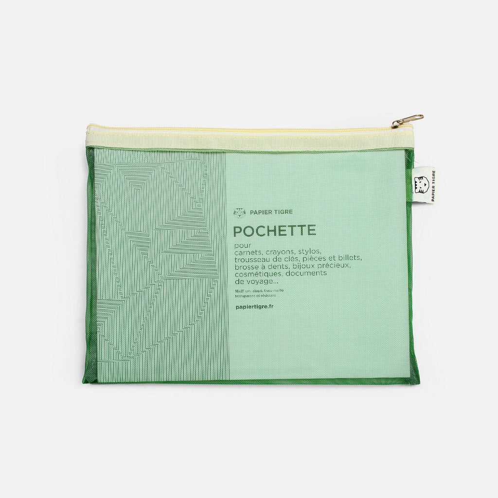 Pochette Mesh M - Vert