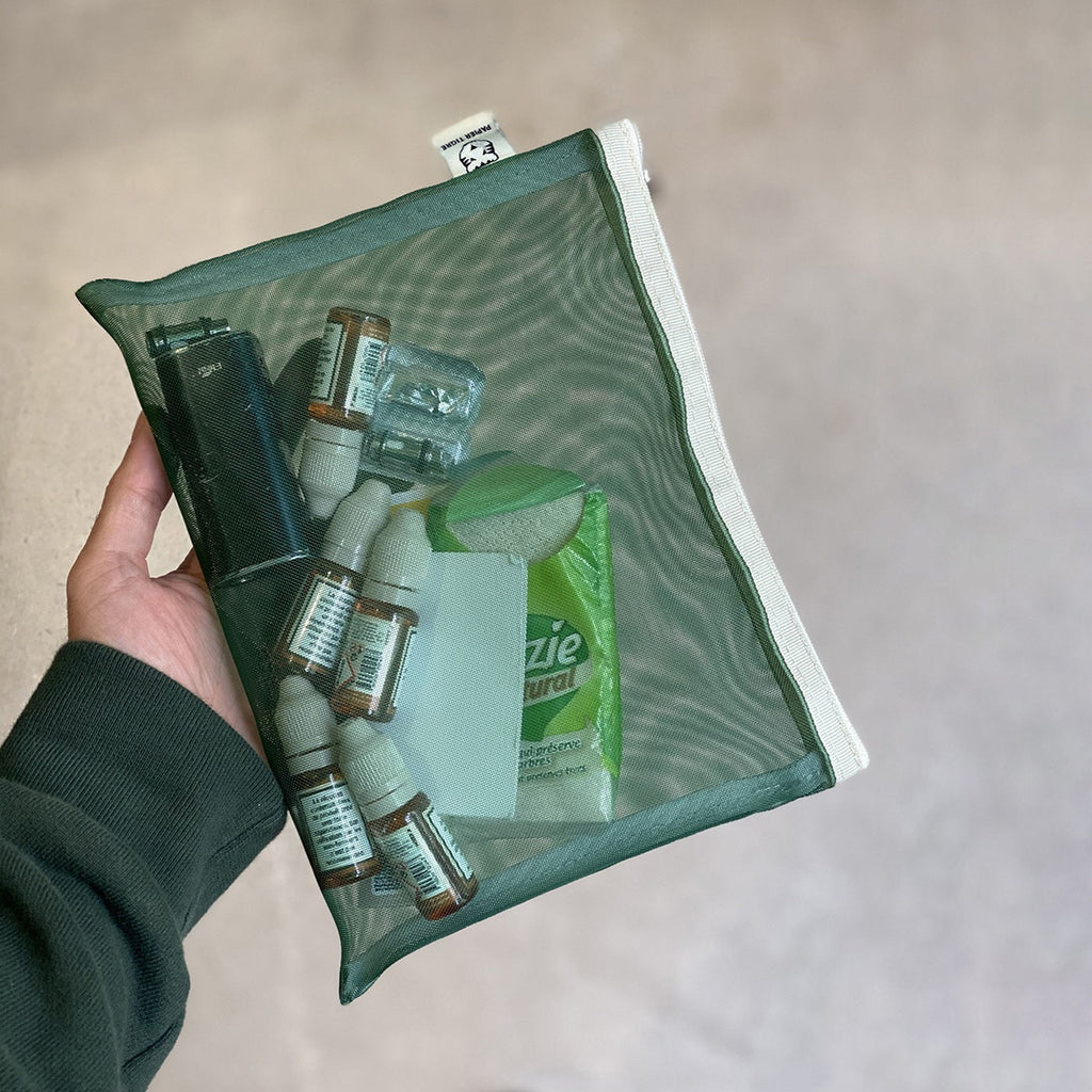 Pochette Mesh M - Vert