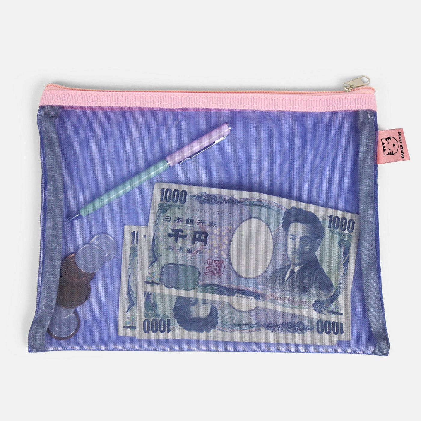 Pochette Mesh M - Indigo