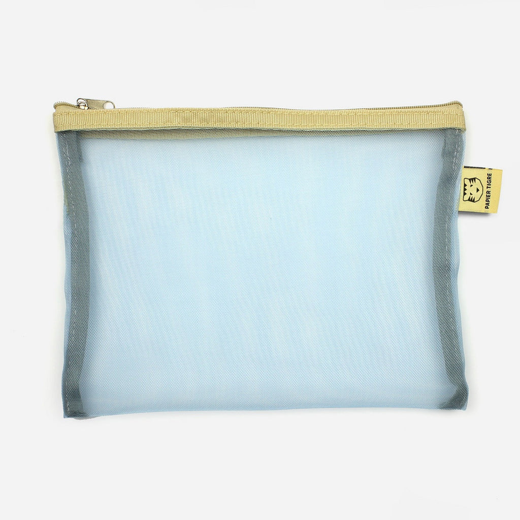 Pochette Mesh M - Bleu Ciel