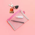 Pochette Mesh S - Bubblegum
