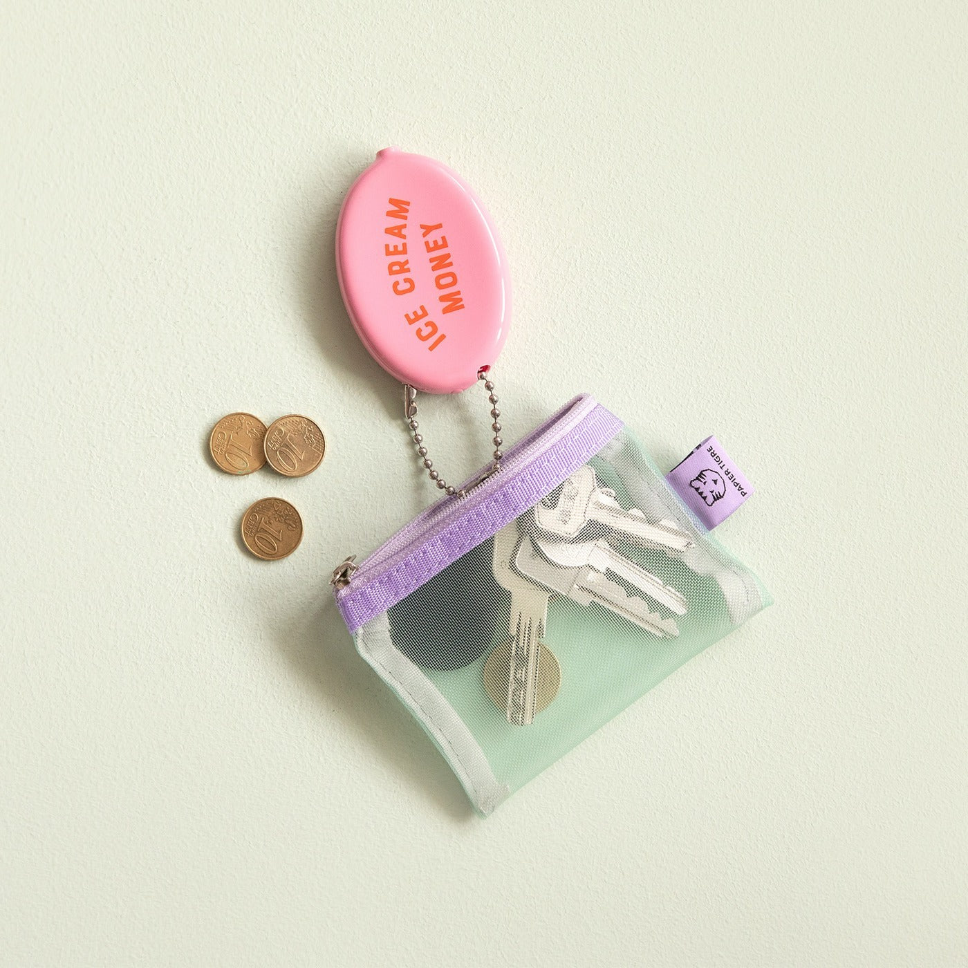 Pochette Mesh XS - Lilac Mint