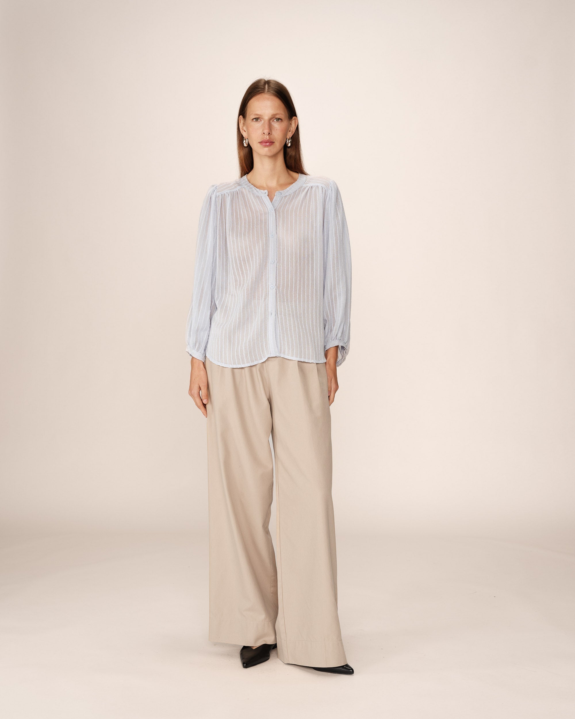 Blouse Poesie - Bleu