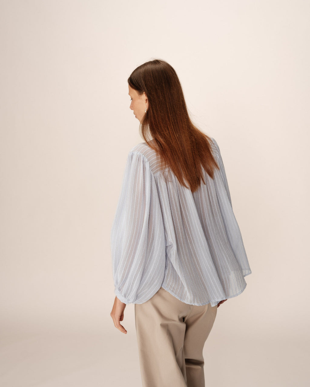 Blouse Poesie - Bleu