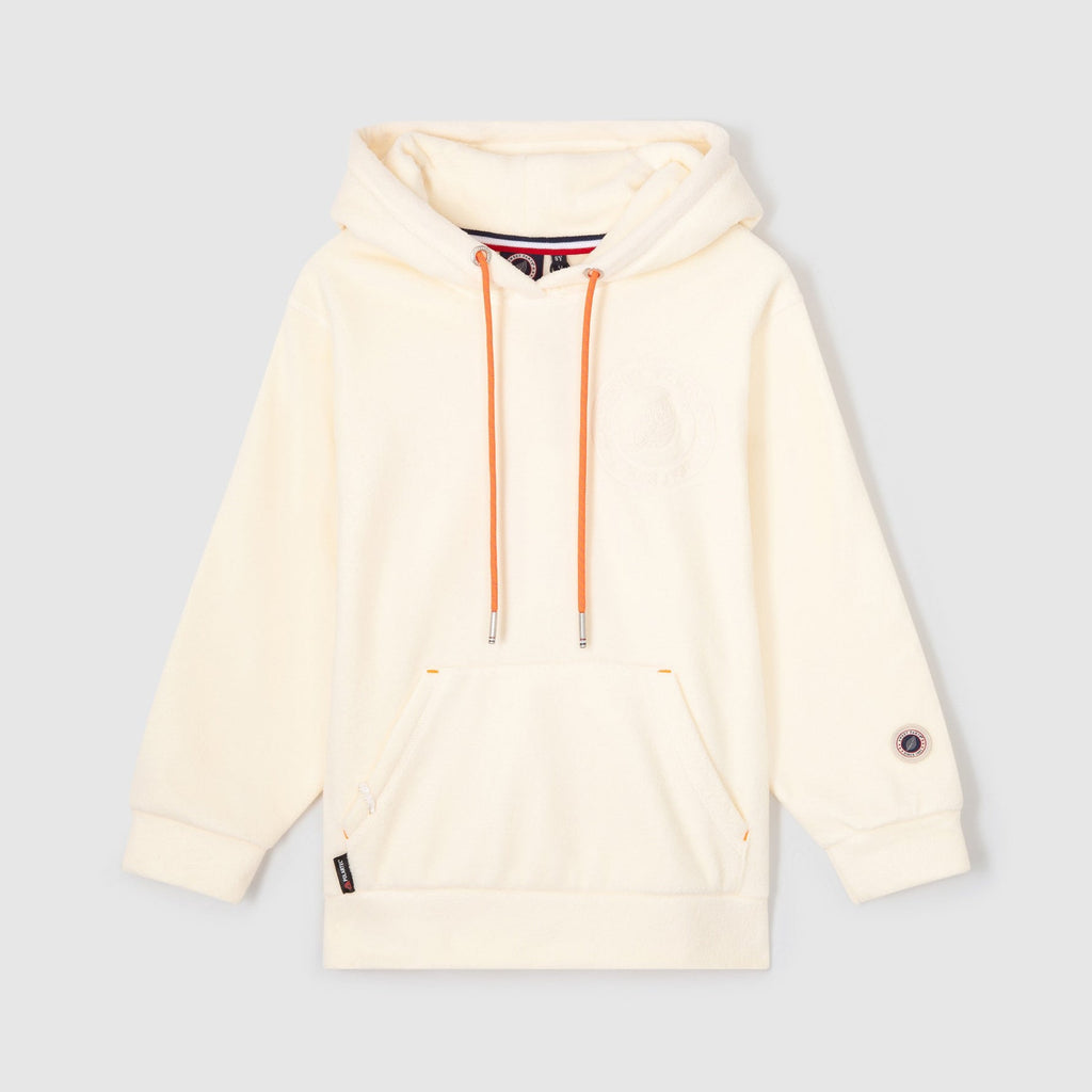 Sweat Polaire Capuche - Off White - Mixte