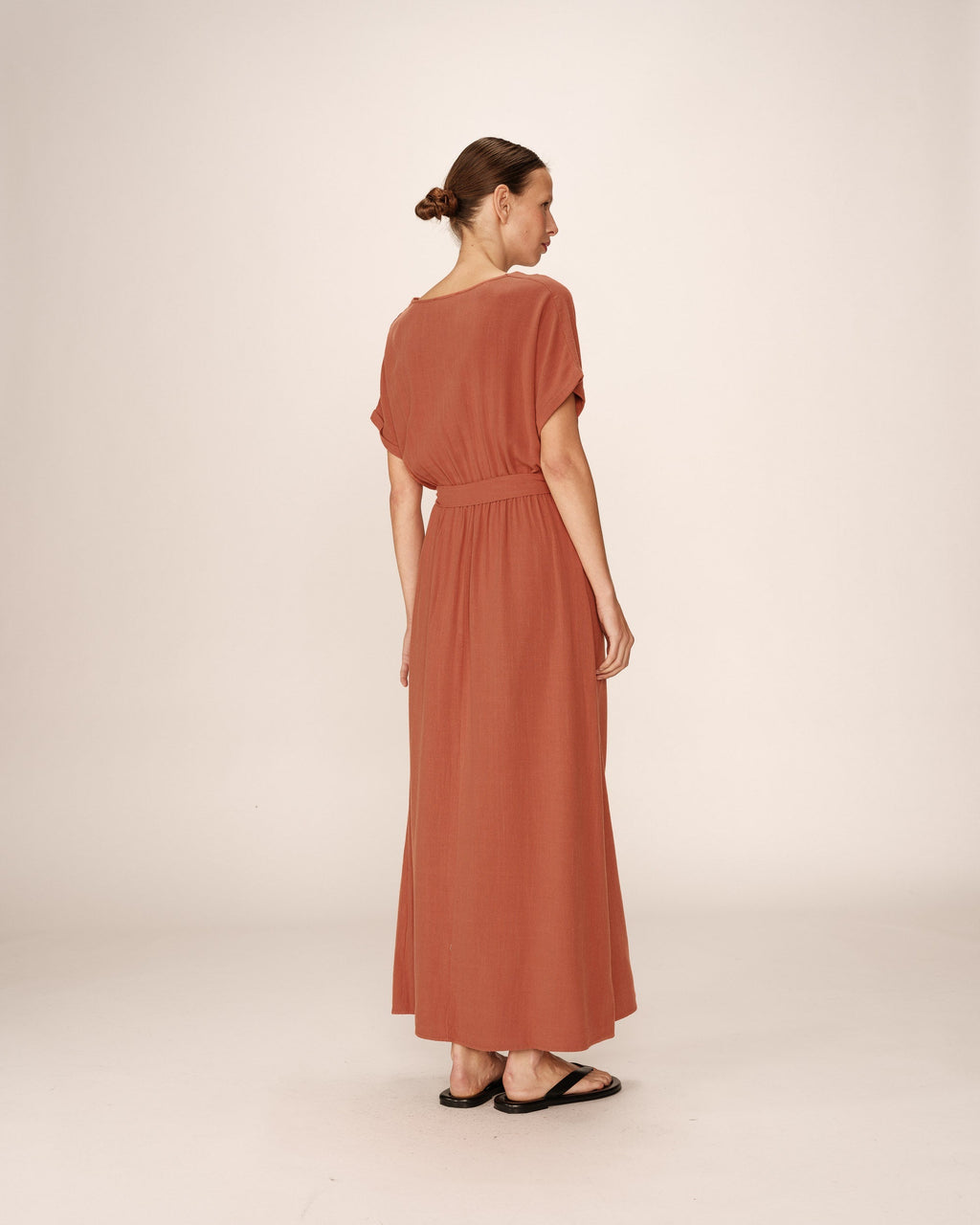 Robe Longue Pollen - Terracotta