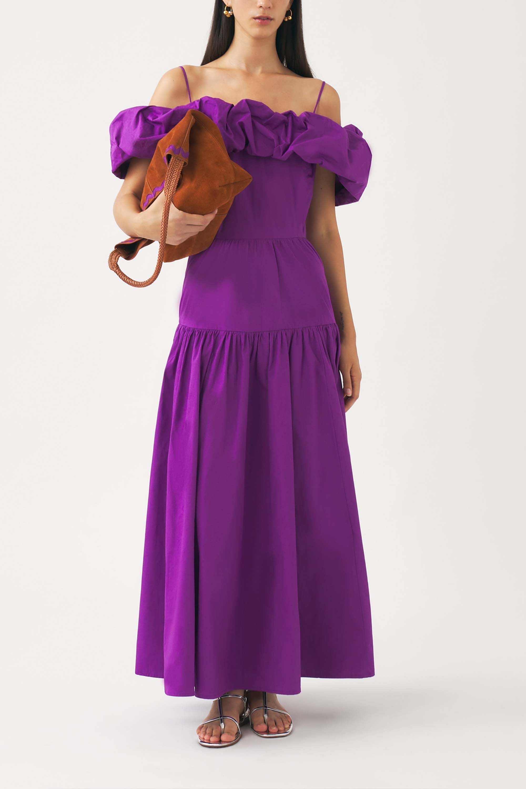 Robe D'Été Pop - Violet