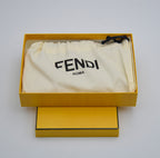 Portefeuille Fendi Cuir Beige Zippé