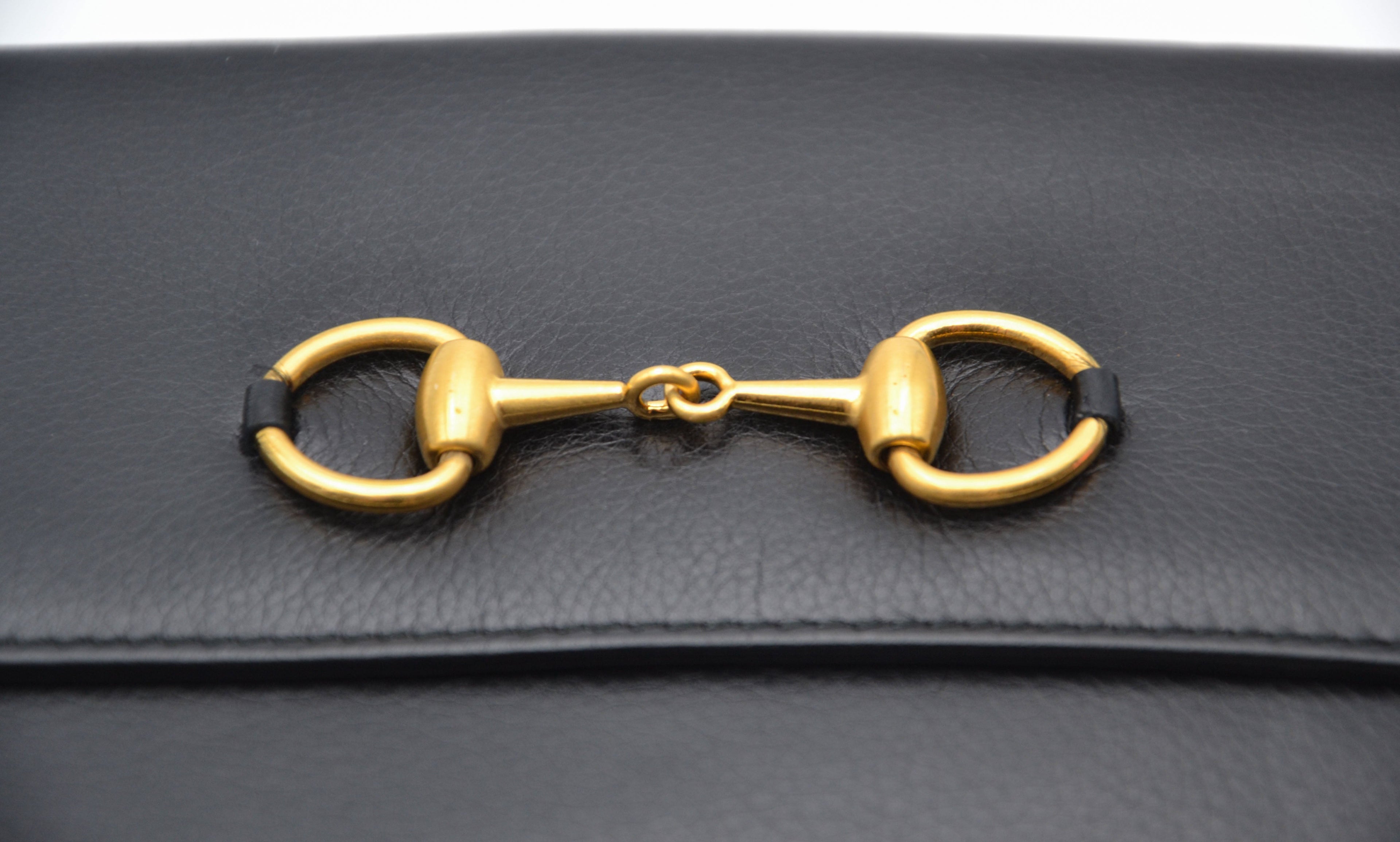 Portefeuille Gucci Horsebit Cuir