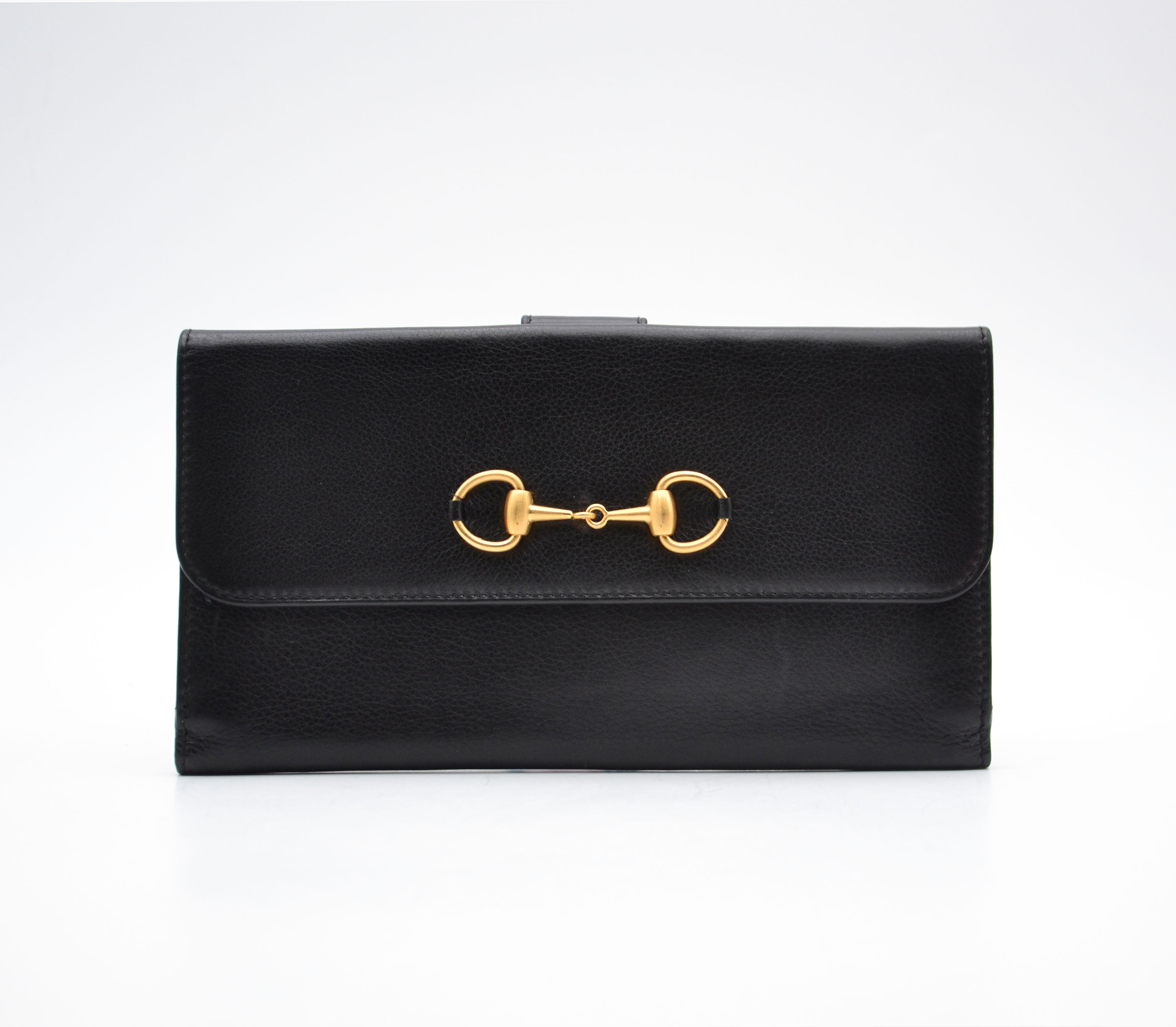 Portefeuille Gucci Horsebit Cuir