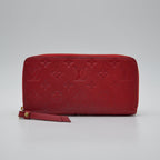 Portefeuille Louis Vuitton Zippy Continental Cuir Empreinte